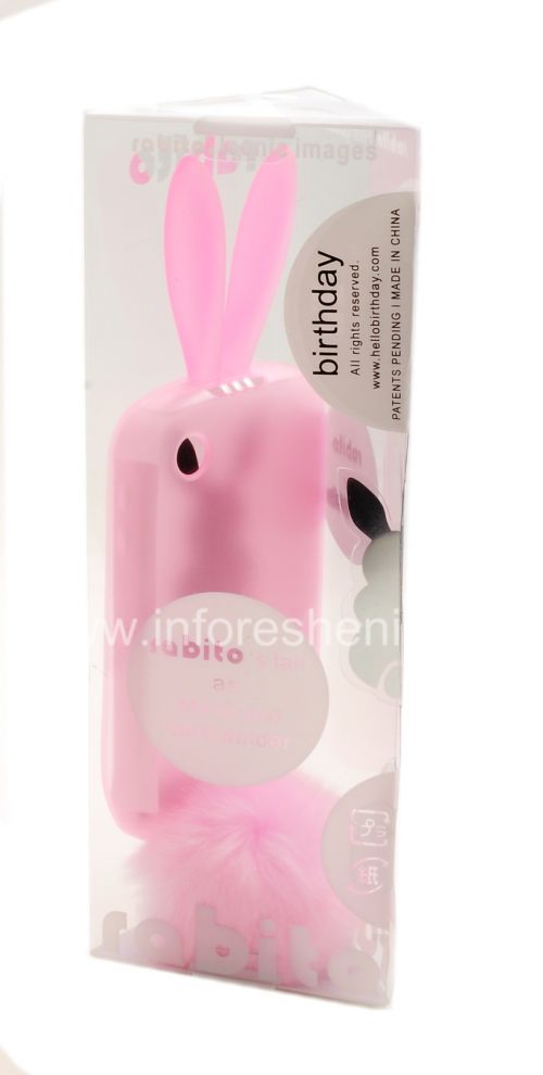 Photogallery for Rabito Silicone Case for icwecwe BlackBerry 8520 / 9300 Curve, pink esobala product