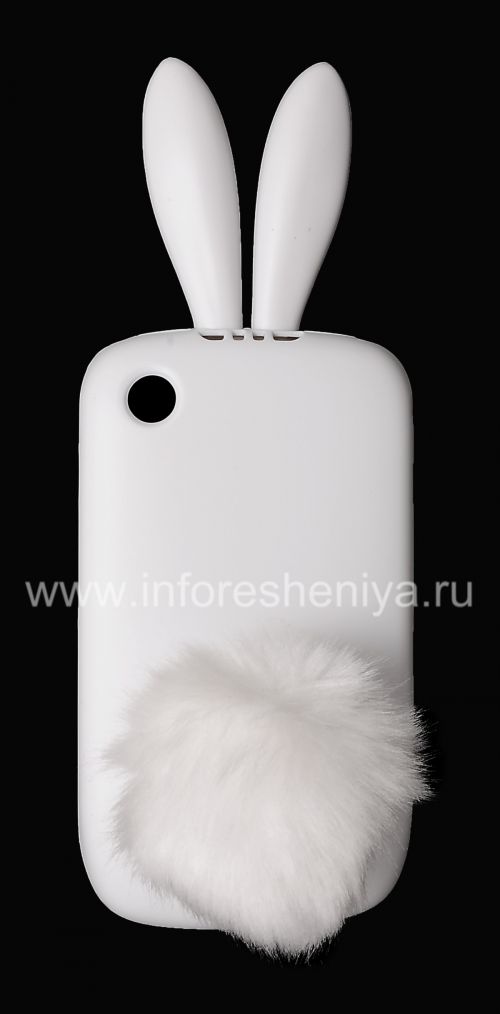 Photogallery for Rabito Silicone Case for icwecwe BlackBerry 8520 / 9300 Curve, white product