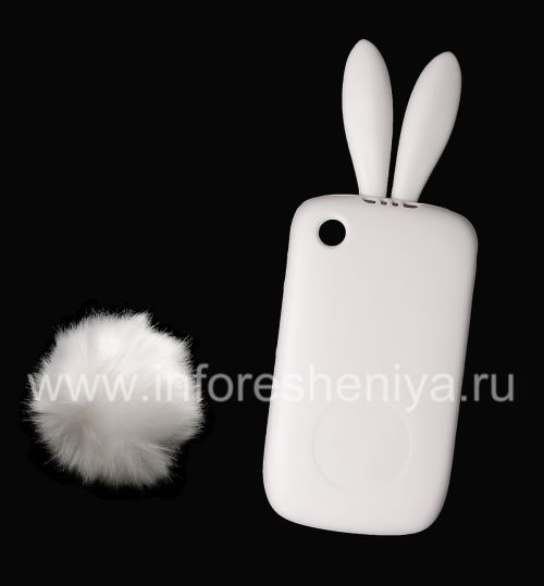 Photogallery for Rabito Silicone Case for icwecwe BlackBerry 8520 / 9300 Curve, white product