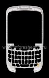 Photo 2 — Color Bezel for BlackBerry 9300 Ijika, white