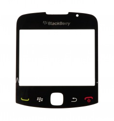 The original glass screen for BlackBerry 9300 Curve 3G, The black