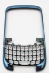 Photo 2 — Color umzimba (ezingxenyeni ezimbili) for BlackBerry 9300 Ijika 3G, Bezel Blue metallic, cap blue