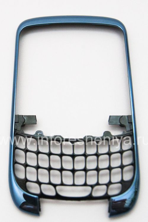 Photogallery for Farbkörper (in zwei Teilen) für Blackberry 9300 Curve 3G, Stirnband Blau metallic, blau Deckel product