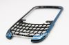 Photo 4 — warna body (dalam dua bagian) untuk BlackBerry 9300 Curve 3G, Bezel Biru metalik, topi biru