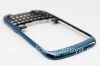 Photo 5 — রঙ শরীর (দুই অংশে) BlackBerry 9300 কার্ভ 3G জন্য, কোনো কিছুর সরু ফ্রেম নীল ধাতব, নীল টুপি