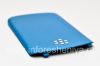 Photo 10 — 色体（两部分），用于BlackBerry 9300曲线3G, 挡板金属蓝，蓝帽