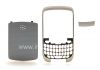 Photo 1 — Farbkörper (in zwei Teilen) für Blackberry 9300 Curve 3G, Lünette metallischem Silber Abdeckung