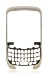 Photo 2 — Cuerpo de color (en dos partes) para BlackBerry Curve 3G 9300, Bisel cubierta plata metálica