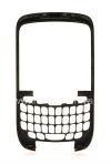 Photo 3 — রঙ শরীর (দুই অংশে) BlackBerry 9300 কার্ভ 3G জন্য, ধাতব রিম, পল্লব রূপা