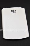 Photo 7 — Cuerpo de color (en dos partes) para BlackBerry Curve 3G 9300, Reborde metálico, tapa blanca