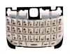 Photo 1 — El teclado original Inglés con un sustrato para el BlackBerry Curve 3G 9300, Color blanco