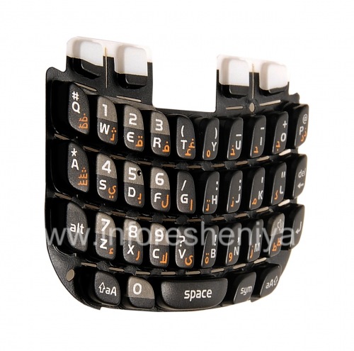 Photogallery for मूल BlackBerry 9300 वक्र 3 जी कीबोर्ड (अन्य भाषाएँ), काला, अरबी product