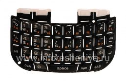 Clavier russe BlackBerry Curve 3G 9300, Noir