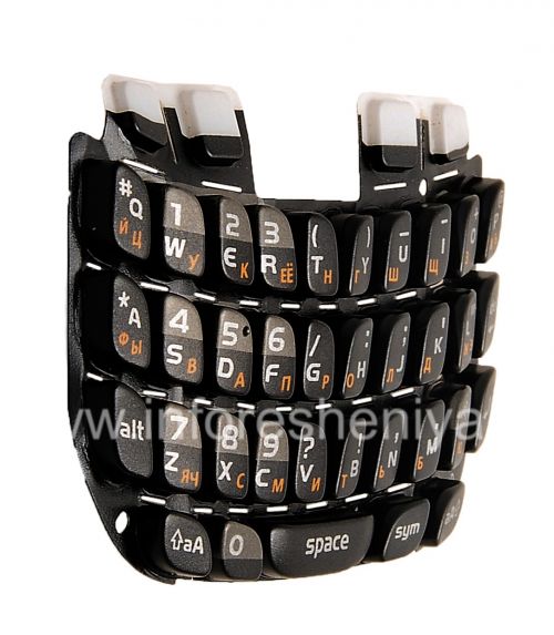 Photogallery for Clavier russe BlackBerry Curve 3G 9300, Noir product