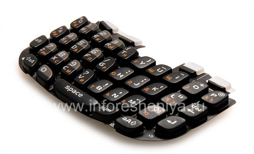 Photogallery for Clavier russe BlackBerry Curve 3G 9300, Noir product