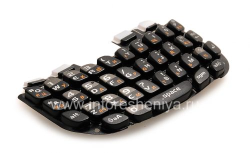 Photogallery for Clavier russe BlackBerry Curve 3G 9300, Noir product