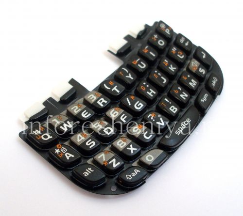 Photogallery for রাশিয়ান কীবোর্ড BlackBerry 9300 কার্ভ 3G (খোদাই), কালো product