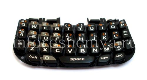 Photogallery for রাশিয়ান কীবোর্ড BlackBerry 9300 কার্ভ 3G (খোদাই), কালো product