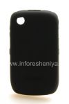 Photo 1 — Brand Silicone Case for Incipio DermaShot BlackBerry 8520 / 9300 Curve, Black (Black)