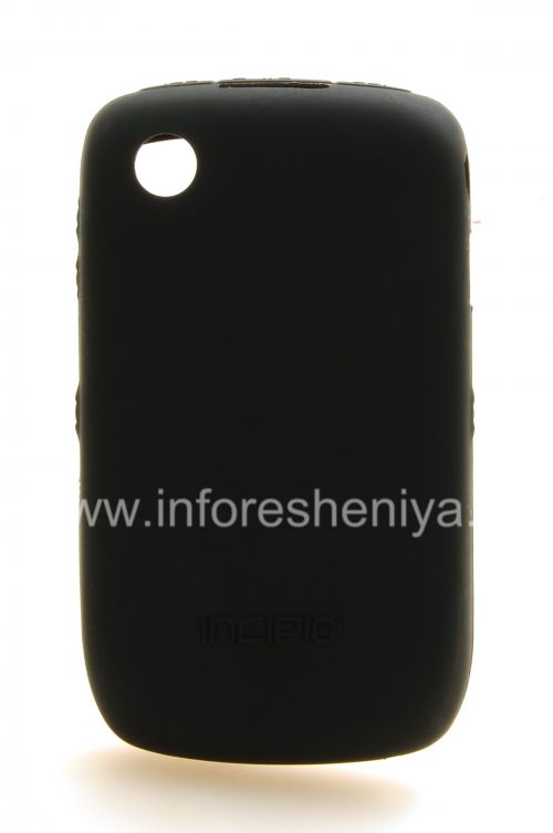 Photogallery for 品牌硅胶套Incipio DermaShot BlackBerry 8520 / 9300曲线, 黑（黑） product