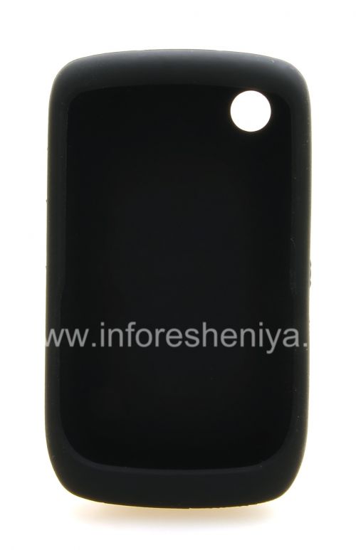 Photogallery for 品牌硅胶套Incipio DermaShot BlackBerry 8520 / 9300曲线, 黑（黑） product