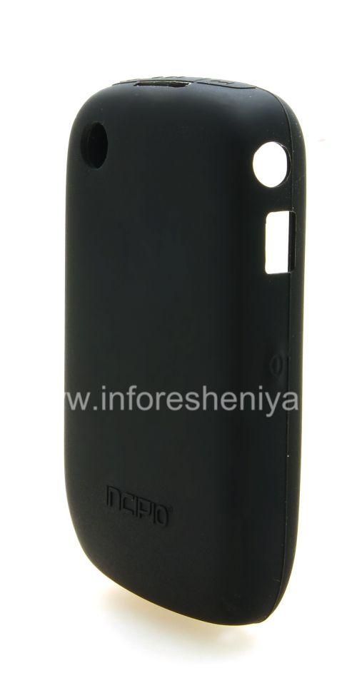 Photogallery for 品牌硅胶套Incipio DermaShot BlackBerry 8520 / 9300曲线, 黑（黑） product