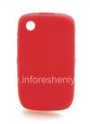 Photo 1 — ब्लैकबेरी कर्व 8520/9300 के लिए कॉर्पोरेट सिलिकॉन प्रकरण Incipio DermaShot, लाल (मोलिना लाल)