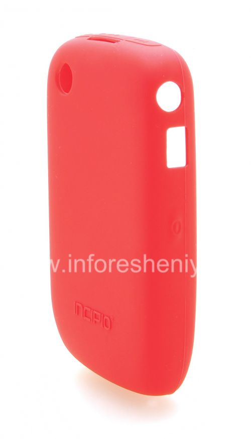 Photogallery for 品牌硅胶套Incipio DermaShot BlackBerry 8520 / 9300曲线, 红色（莫利纳红） product