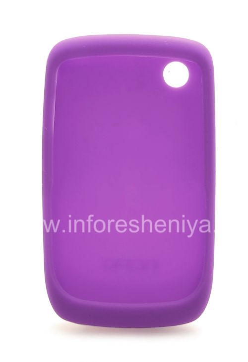 Photogallery for 品牌硅胶套Incipio DermaShot BlackBerry 8520 / 9300曲线, 紫色（深紫） product