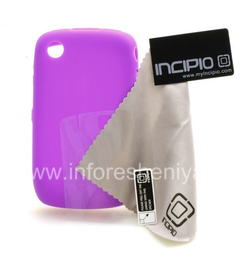 Photogallery for 品牌硅胶套Incipio DermaShot BlackBerry 8520 / 9300曲线, 紫色（深紫） product