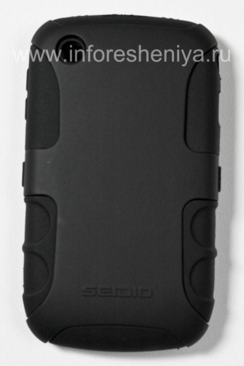 Photogallery for Caso Corporativa construido sólidamente Active X Seidio Innocase para BlackBerry Curve 8520/9300, Negro (Negro) product