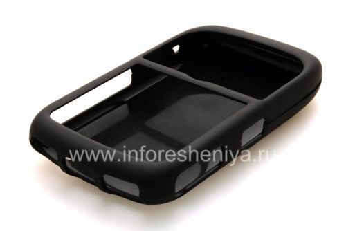 Photogallery for ブラックベリー8520/9300曲線のコーポレート・プラスチックカバー円（税込）SEIDIO Innocase表面, ブラック（黒） product