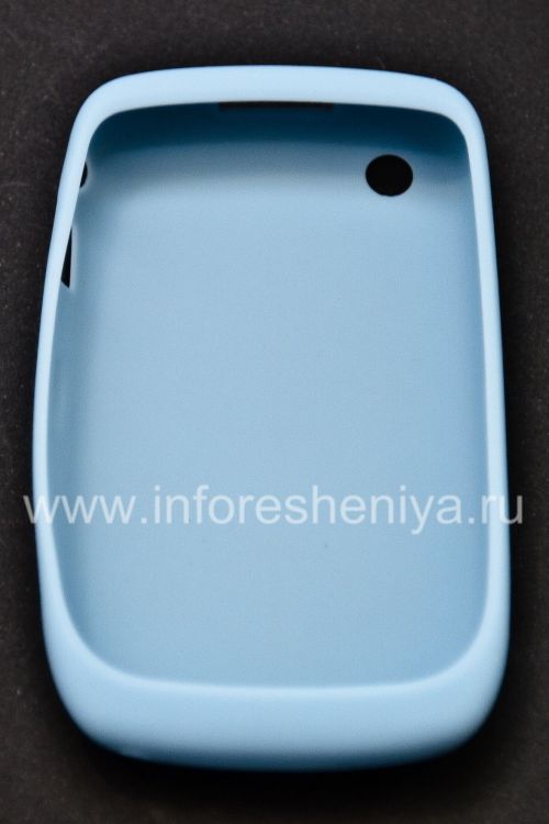 Photogallery for Original Silicone Case for BlackBerry 8520 / 9300 Curve, Blue-grey ephethe impumuzo &quot;Snowflakes» (Frost Embossed) product