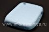 Photo 4 — Funda de silicona original para BlackBerry Curve 8520/9300, Azul-gris con un relieve "copos de nieve» (Frost en relieve)