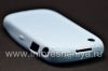 Photo 5 — Funda de silicona original para BlackBerry Curve 8520/9300, Azul-gris con un relieve "copos de nieve» (Frost en relieve)