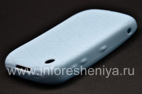 Photogallery for Original Silicone Case for BlackBerry 8520 / 9300 Curve, Blue-grey ephethe impumuzo &quot;Snowflakes» (Frost Embossed) product