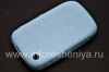 Photo 9 — Funda de silicona original para BlackBerry Curve 8520/9300, Azul-gris con un relieve "copos de nieve» (Frost en relieve)