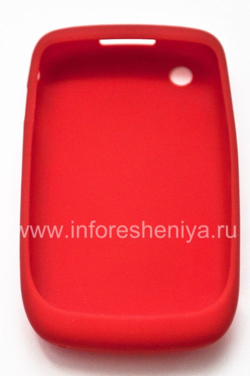Photogallery for Original Silicone Case for BlackBerry 8520 / 9300 Curve, Red impumuzo &quot;Imibuthano» (Coral Embossed) product
