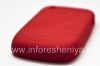 Photo 4 — Funda de silicona original para BlackBerry Curve 8520/9300, Red modelada "Círculos» (Coral en relieve)