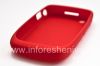 Photo 6 — Funda de silicona original para BlackBerry Curve 8520/9300, Red modelada "Círculos» (Coral en relieve)