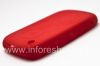 Photo 8 — Funda de silicona original para BlackBerry Curve 8520/9300, Red modelada "Círculos» (Coral en relieve)