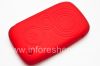Photo 9 — Funda de silicona original para BlackBerry Curve 8520/9300, Red modelada "Círculos» (Coral en relieve)