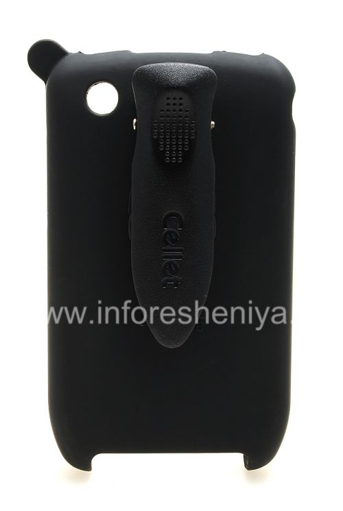 Photogallery for ফার্ম প্লাস্টিক কভার-খাপ Cellet এলিট Ruberized BlackBerry 8520 / 9300 কার্ভ জন্য খাপ, কালো product