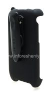 Photo 3 — Perusahaan plastik penutup-sarung Cellet Elite Ruberized Holster untuk BlackBerry 8520 / 9300 Curve, hitam