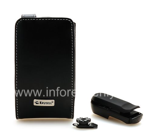 Photogallery for Isignesha Isikhumba Case Krusell Orbit Flex Multidapt Isikhumba Case for BlackBerry 8520 / 9300 Curve, Black (Black) product