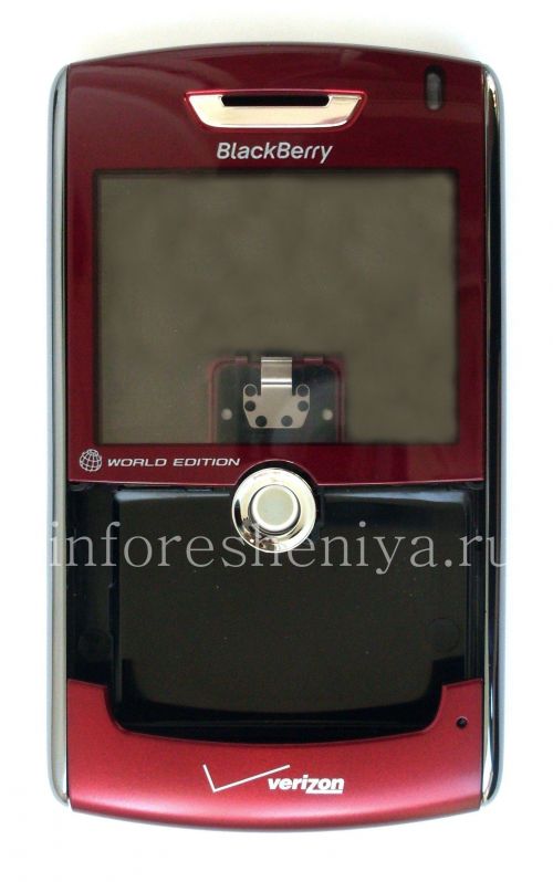 Photogallery for BlackBerry 8800 / 8830分の8820のためのオリジナルケース, 暗赤色 product