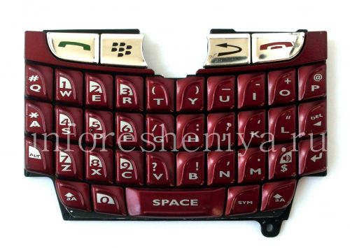 Photogallery for BlackBerry 8800 / 8830分の8820のためのオリジナルケース, 暗赤色 product