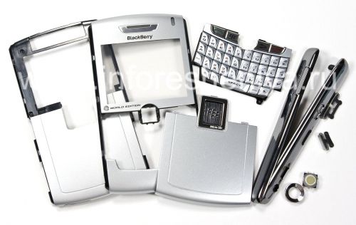 Photogallery for BlackBerry 8800 / 8830分の8820のためのオリジナルケース, 銀 product