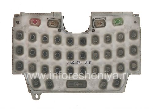 Photogallery for ब्लैकबेरी 8800 के लिए रूसी कीबोर्ड (उत्कीर्णन), काला product