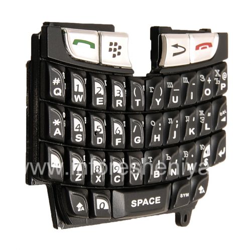Photogallery for ब्लैकबेरी 8800 के लिए रूसी कीबोर्ड (उत्कीर्णन), काला product
